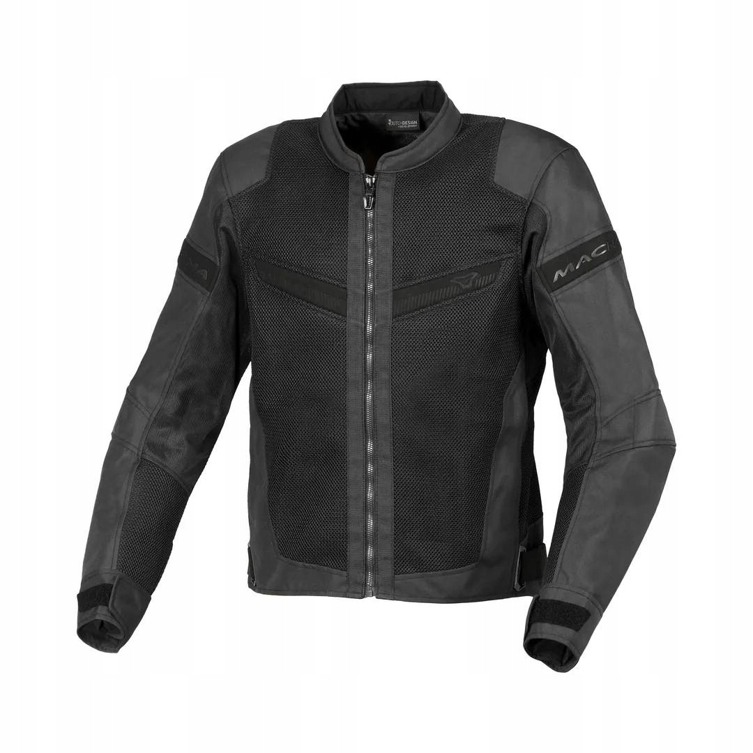 Macna Výpredajová Bunda Velotura Motorcycle Jacket Black Farba Čierna Veľkosť