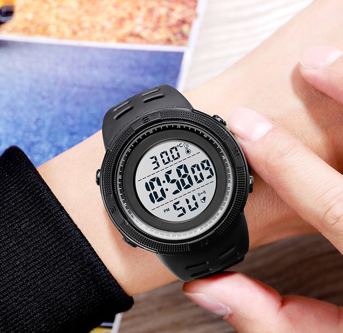 Zegarek męski SKMEI elektroniczny temperatura ke33 Kolor wielokolorowy