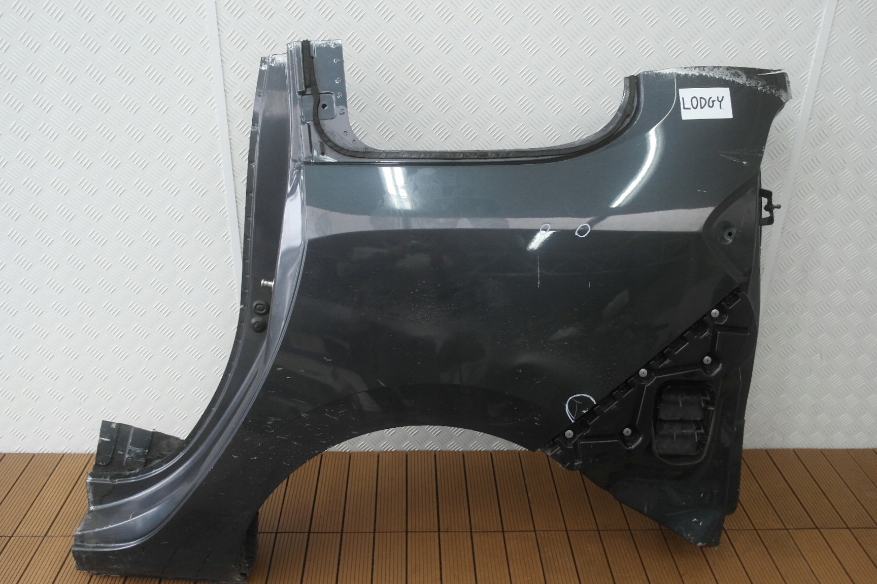 DACIA LODGY 12- fender rear left threshold rear part BOK quarter