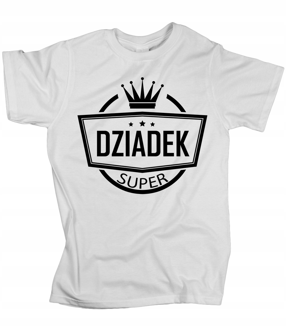 

Koszulka męska Dziadek super super prezent M