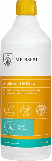 Medisept 510 płyn do naczyń mięta 1L