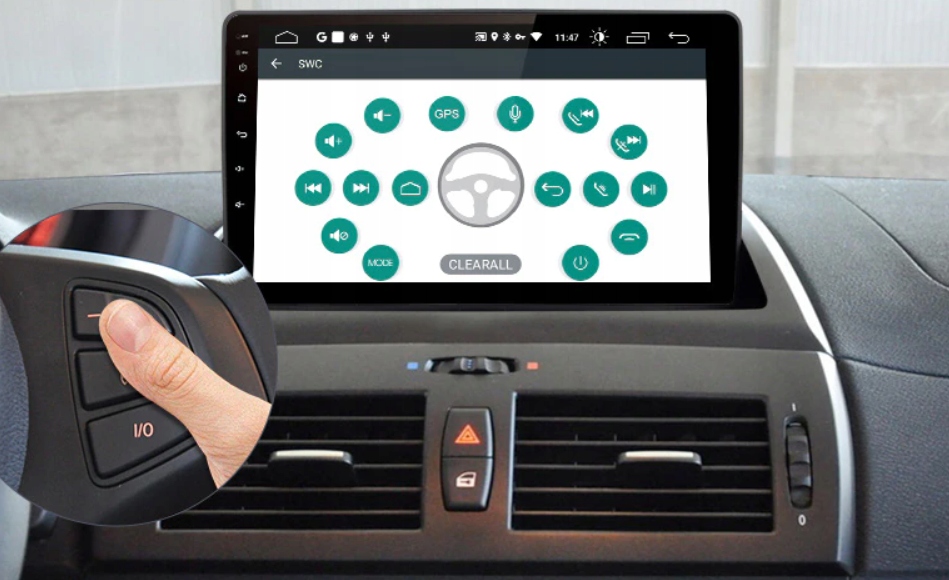 RADIO ANDROID BMW X3 E83 2004-2012 8CO 4/64 DSP Komunikacja GPS Bluetooth Wi-Fi