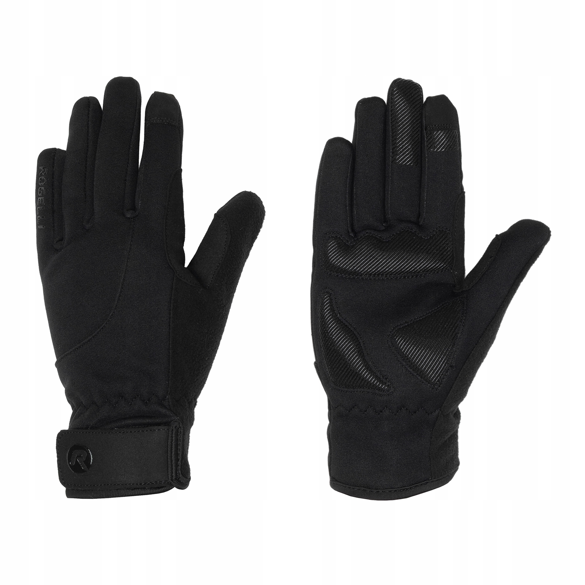 Rękawiczki rowerowe damskie Rogelli Core II Winter Windproof W black