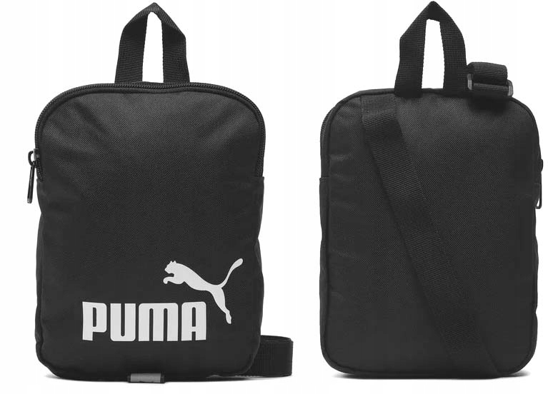 TOREBKA LISTONOSZKA PUMA SASZETKA SPORTOWA CZARNA WODOODPORNA Model LISTONOSZKA SPORTOWA