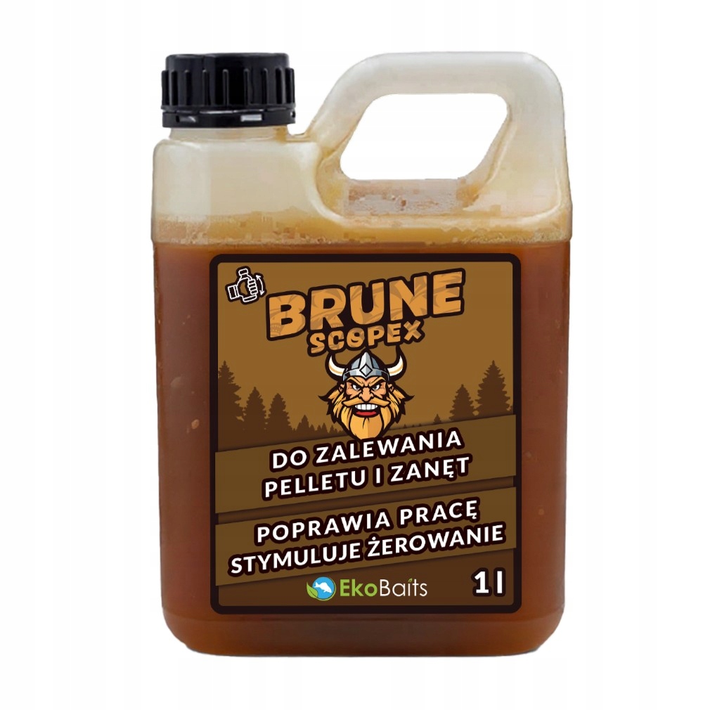 Zalewa Method Feeder Scopex Brune do Zanęty Ziaren Booster 1000ml Eko Baits