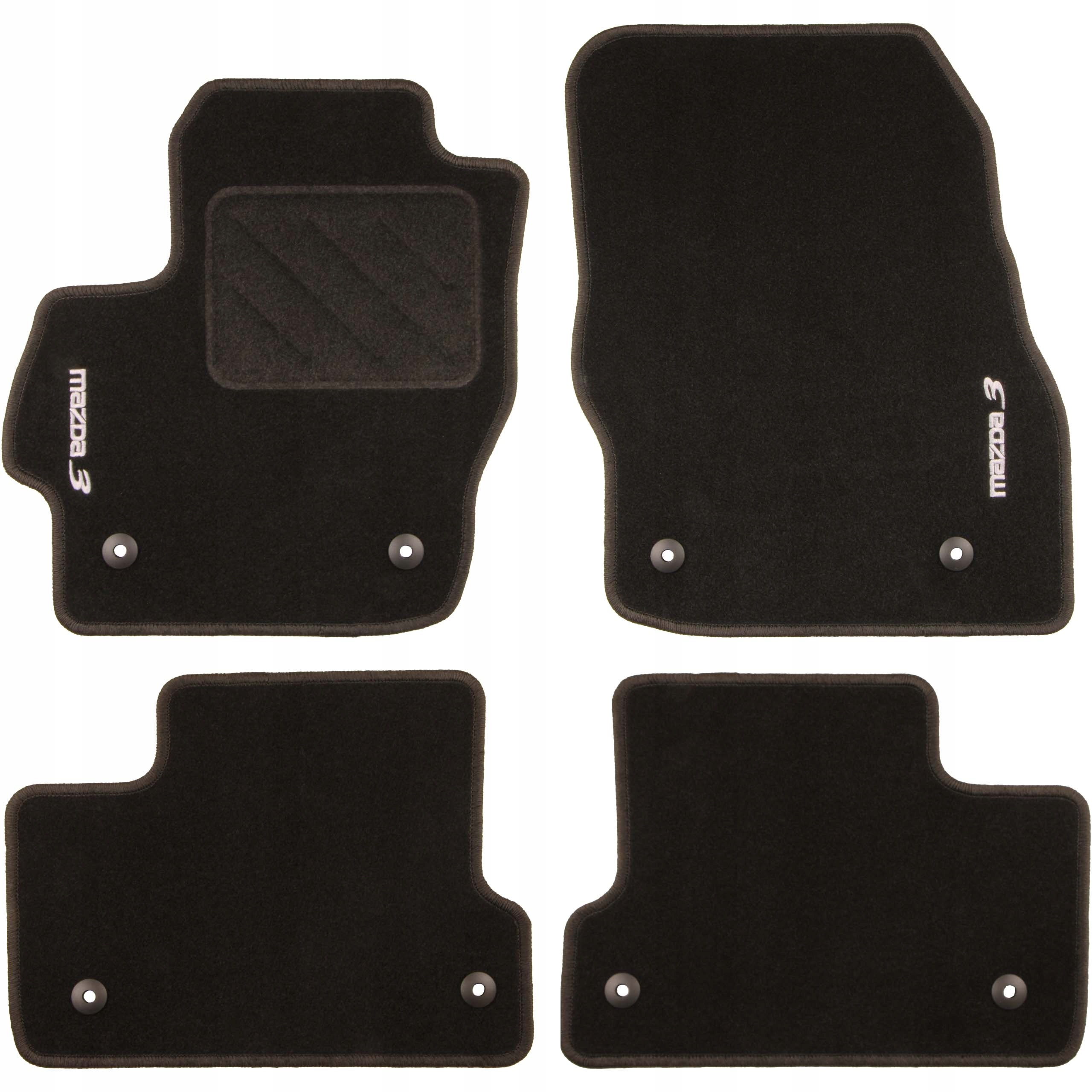 Velúrové Koberčeky Originál Mazda 3 Bl 2009-2013
