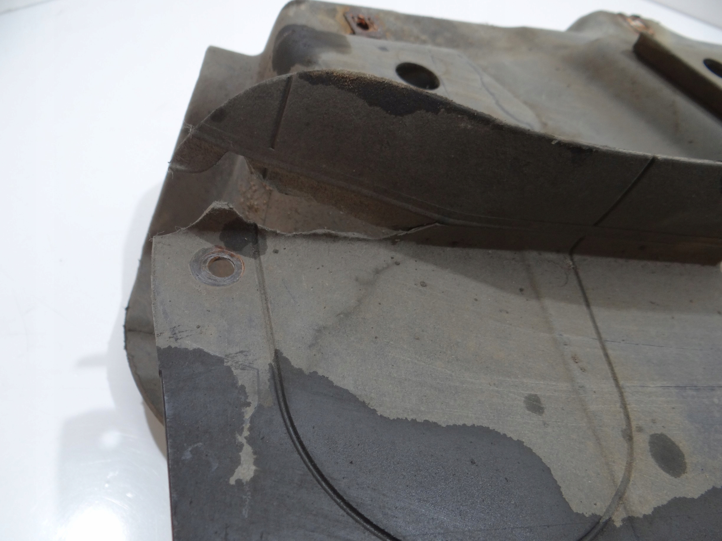 cover chassis left rear part BMW X3 E83 LCI 3400039