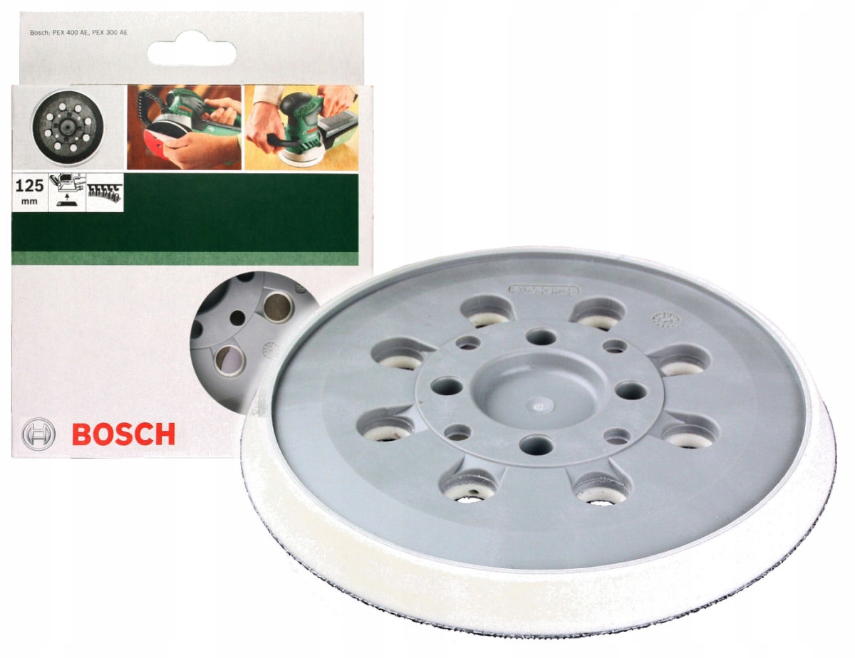 BOSCH Talerz szlifierski 125mm MIĘKKI do PEX 400AE