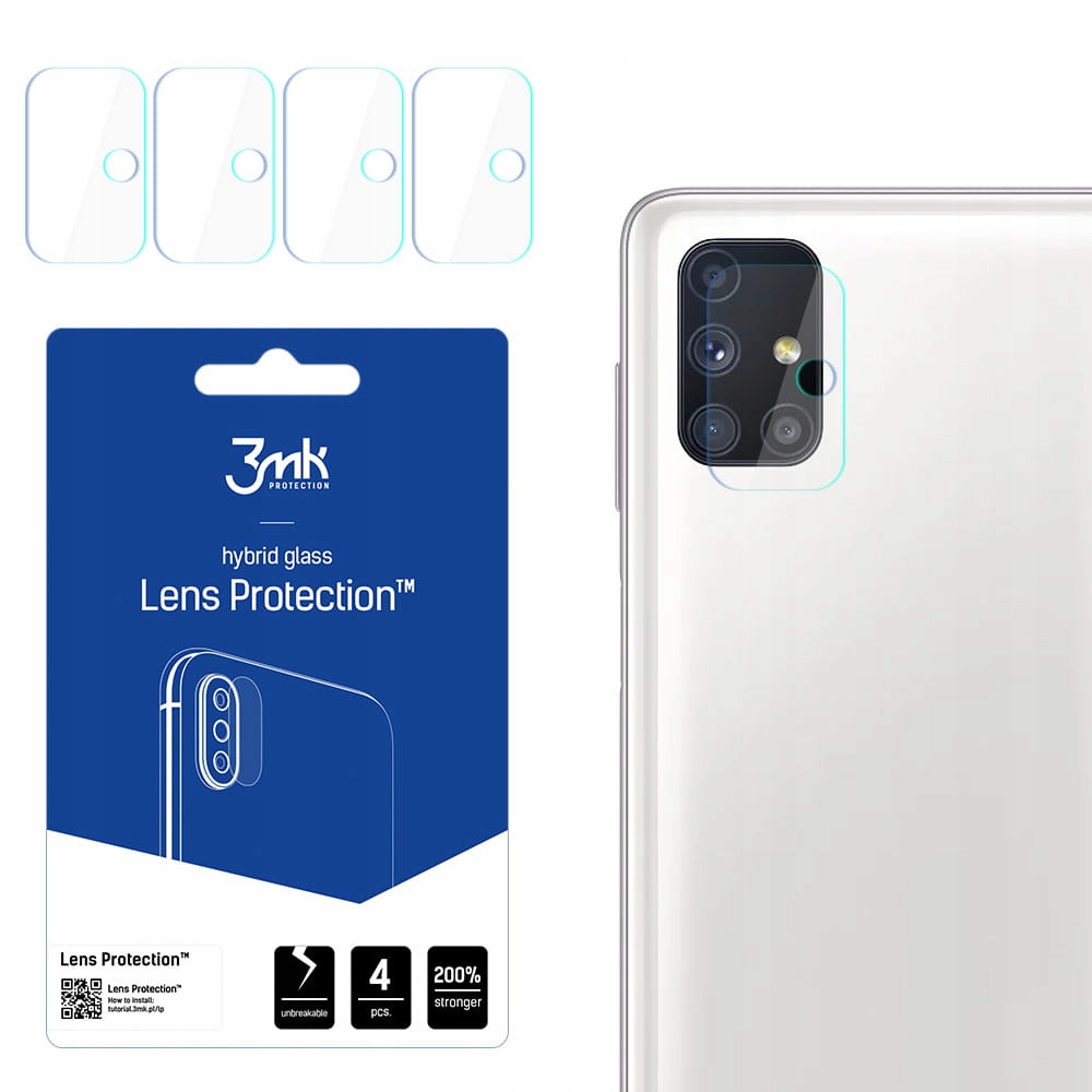 

4x Szkło na aparat obiektyw 3MK Fg do Galaxy M51