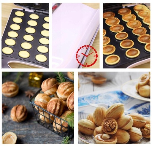 OPIEKACZ FORMA DO ORZESZKÓW CIASTEK ORZESZKI 24SZT Kolor dominujący nie dotyczy