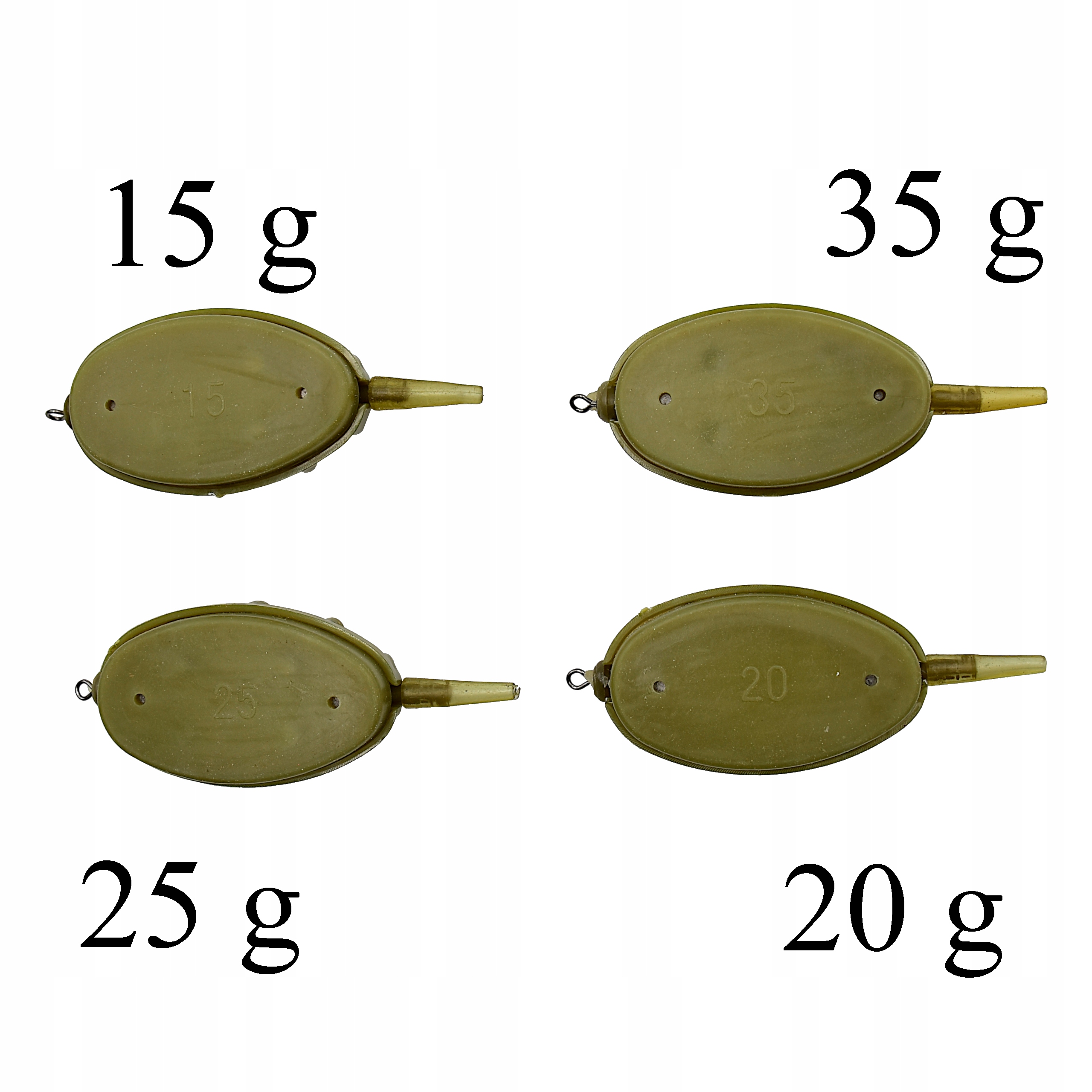 4 x KOSZYK DO metody + forma method feeder 15-35 g Model method feeder