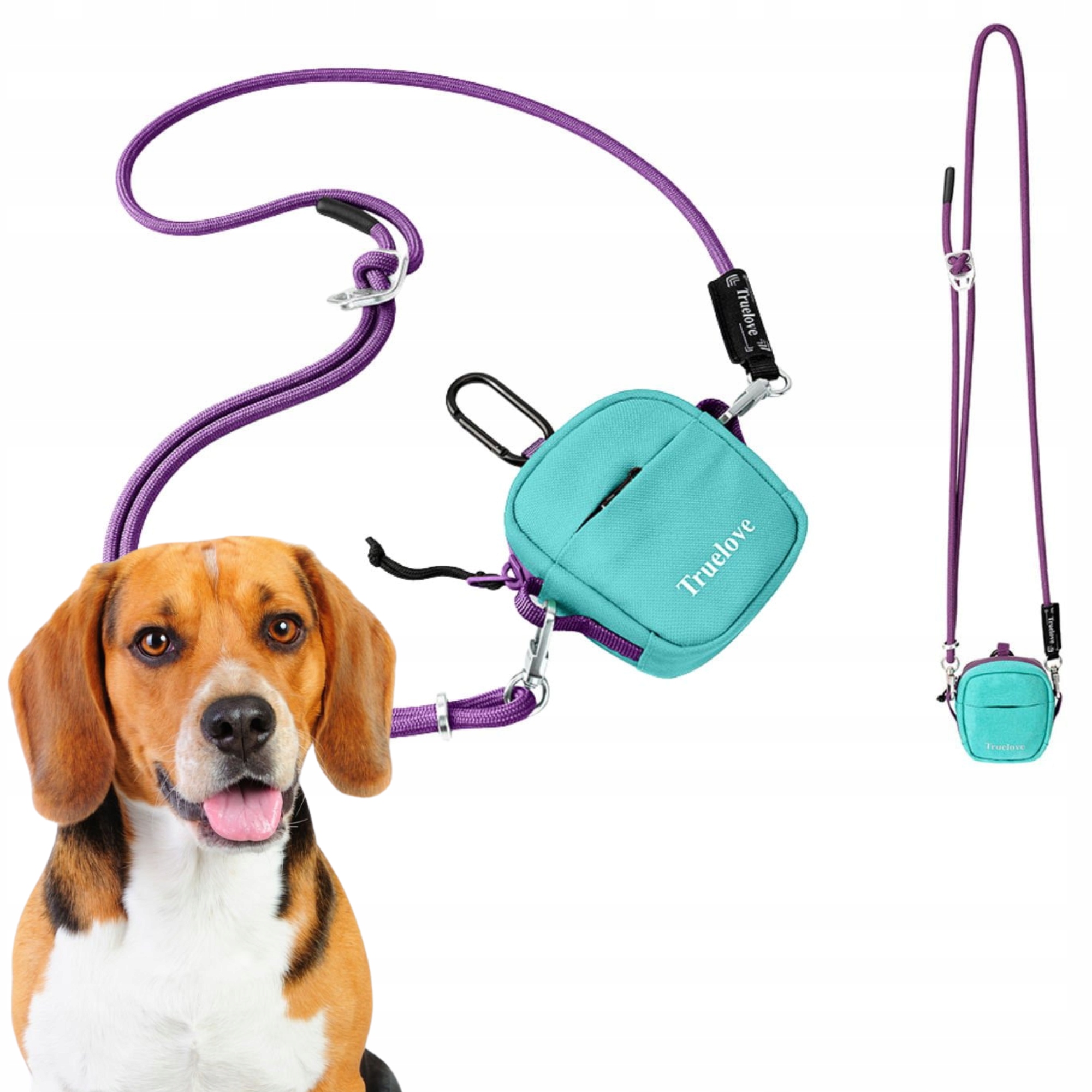 Levně Pouzdro Na Sáčky A Klíče Truelove City Break Mini Cordura Tyrkysové