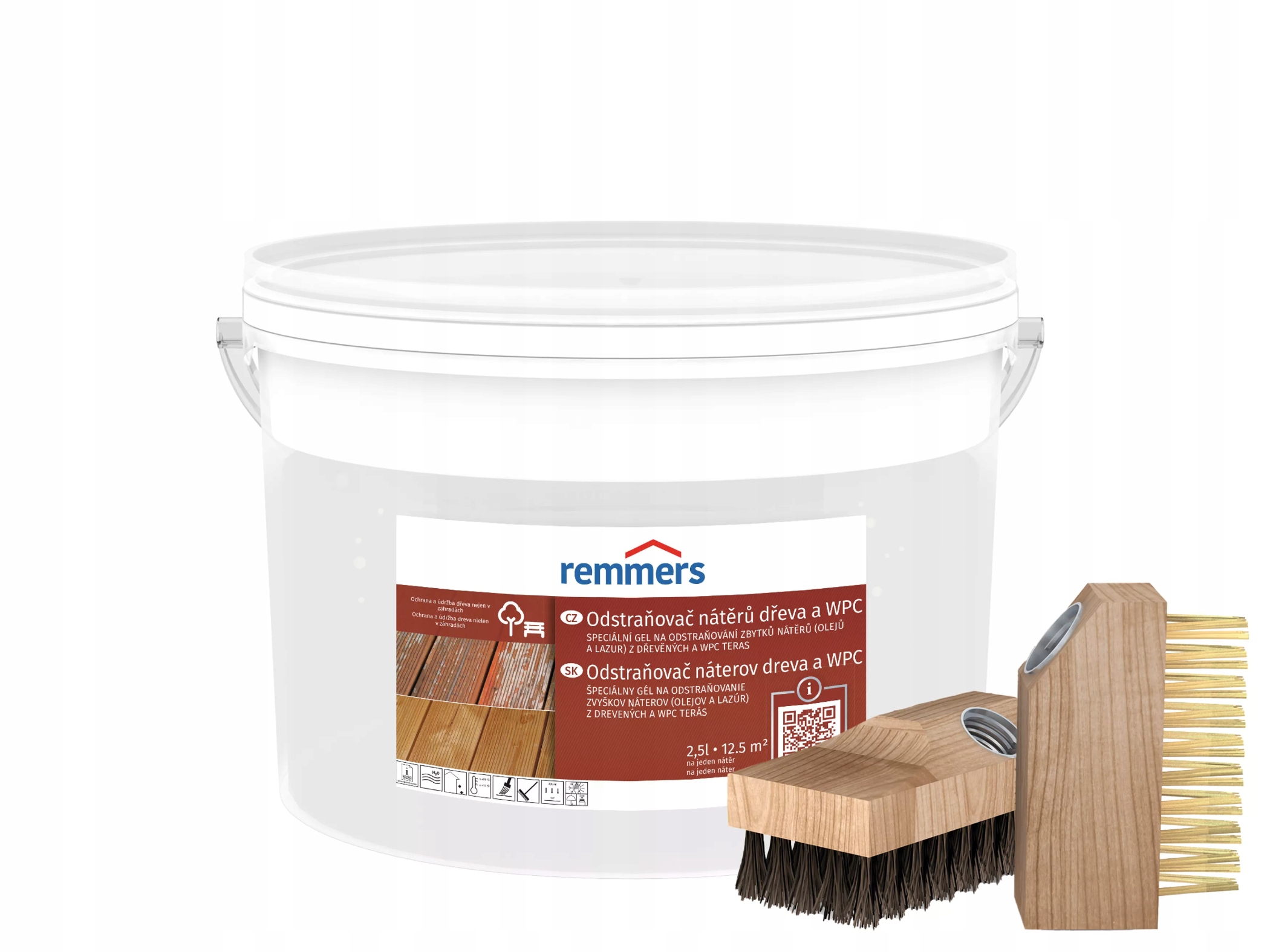 Remmers Odstraňovač nátěrů dřeva a Wpc (sada)