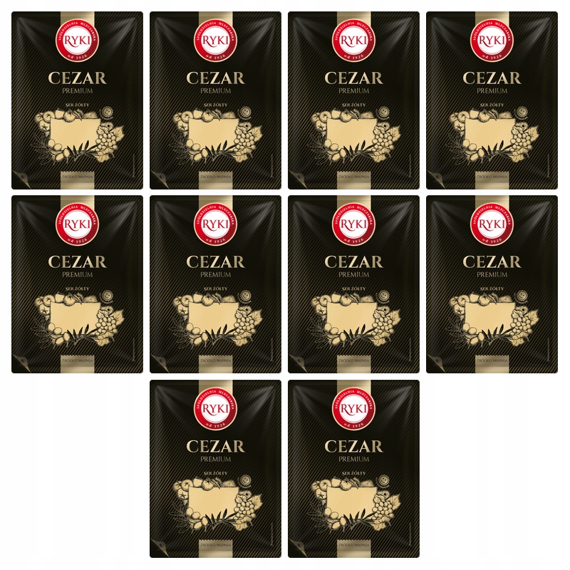 Rycký sýr Caesar plátky 135 g X10