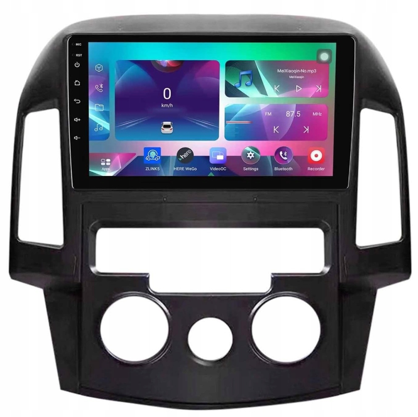 Android 14 autorádio 2 Din s Carplay cúvacou kamerou 9 palcov