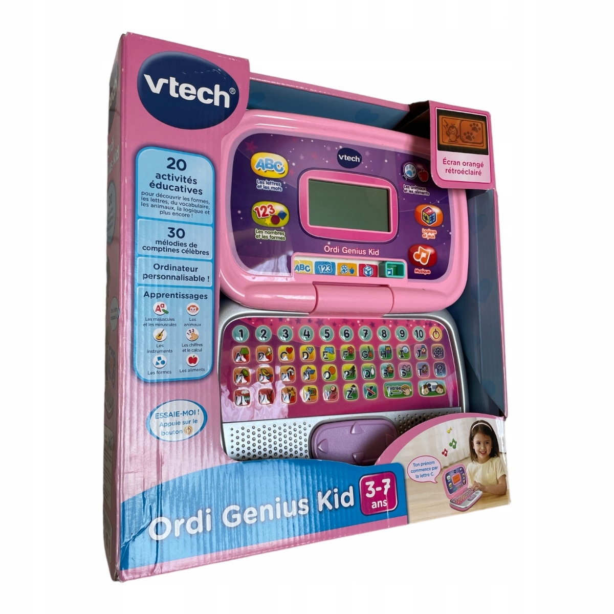 Vtech Tablette Storio Max XL 2.0 7 - Rose 3417761946558