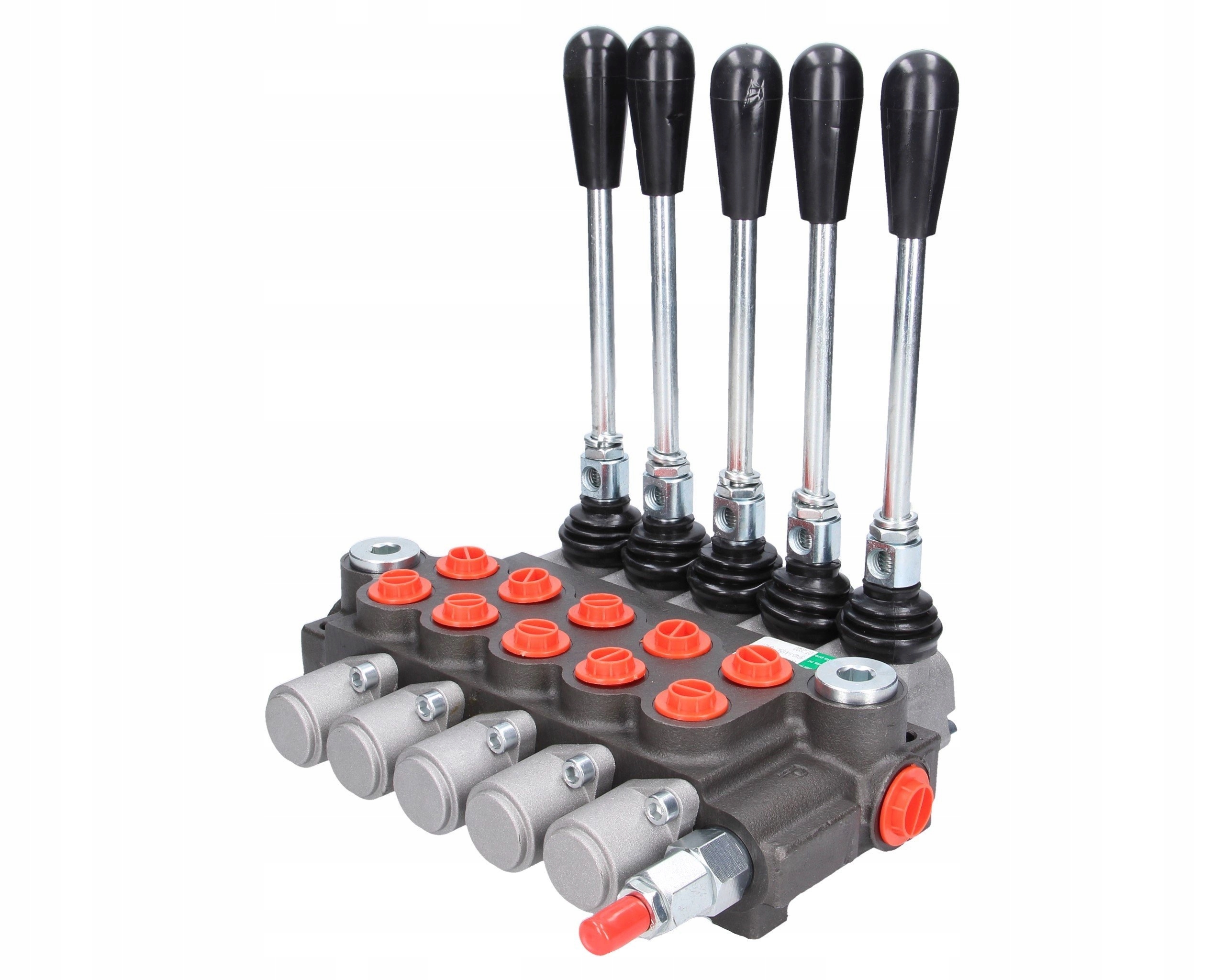 Hydraulický rozdělovač 5 sekcí 40L Granit