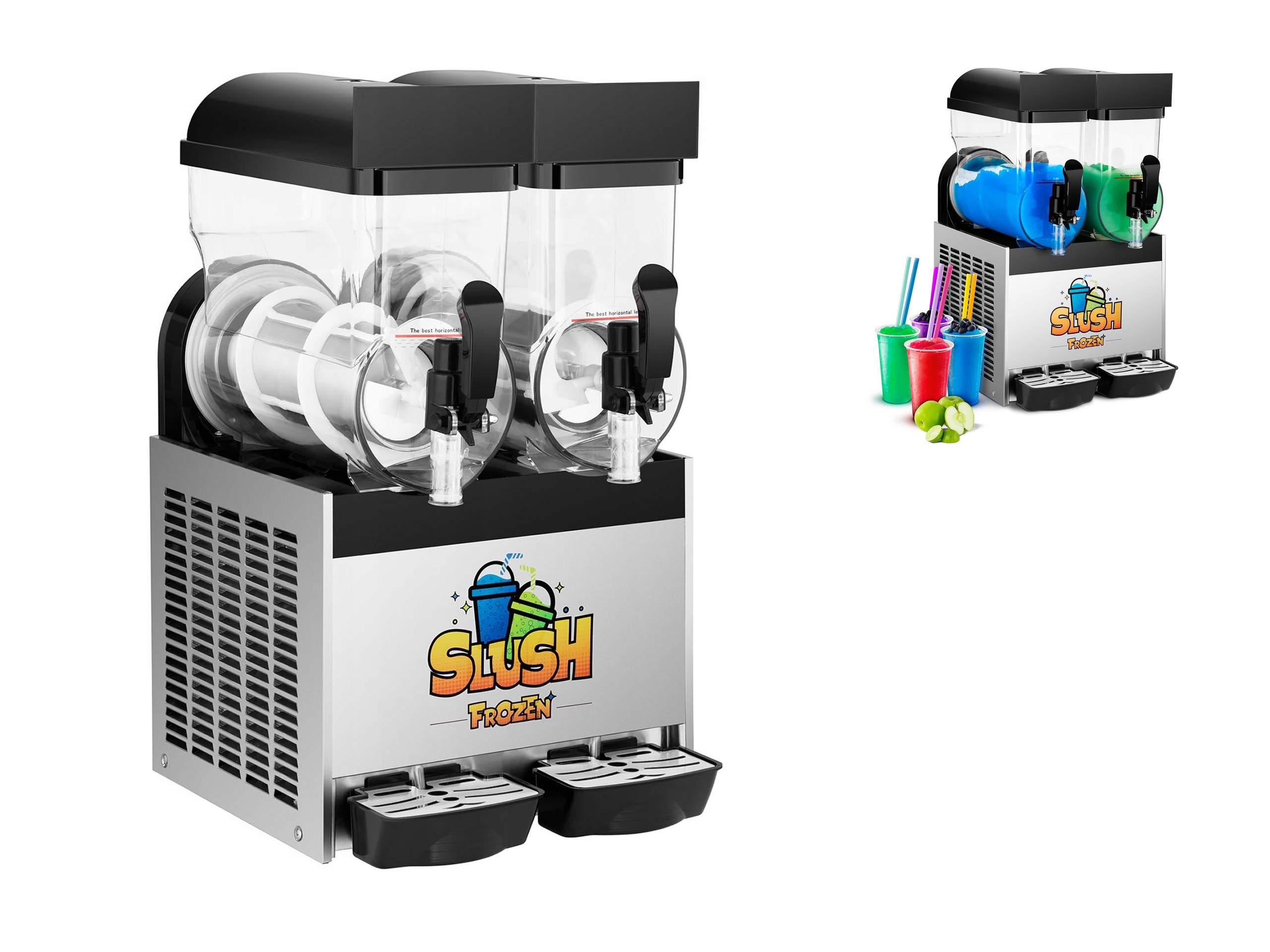 Dvojitý Granitor 2x12L Zařízení Na Mražené Nápoje S Regulací