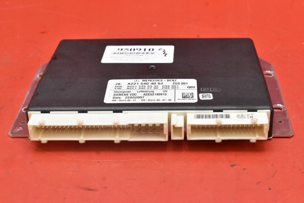 control unit module springing A2215404062 A2C53190915 MERCEDES S-KLASA W221