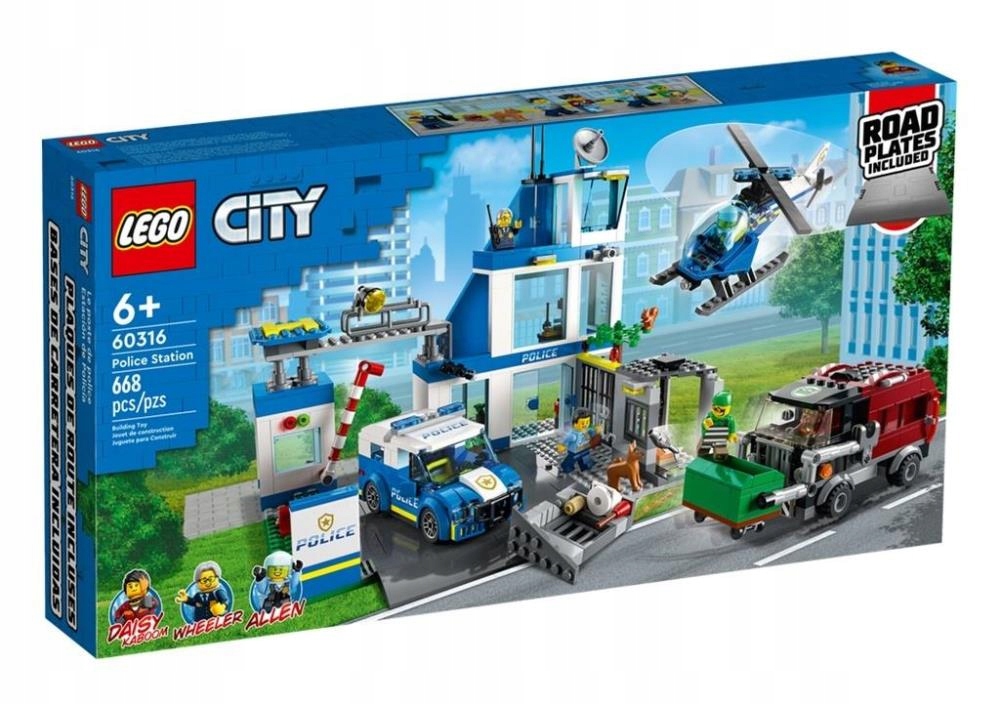 Lego City 60316 Policejní Stanice
