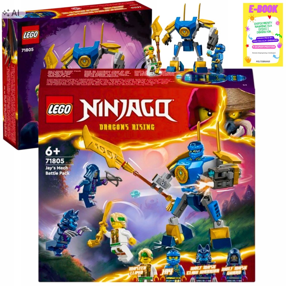 Lego Klocki Ninjago Bitewny Mechem Jaya Dla Chłopca Ebook