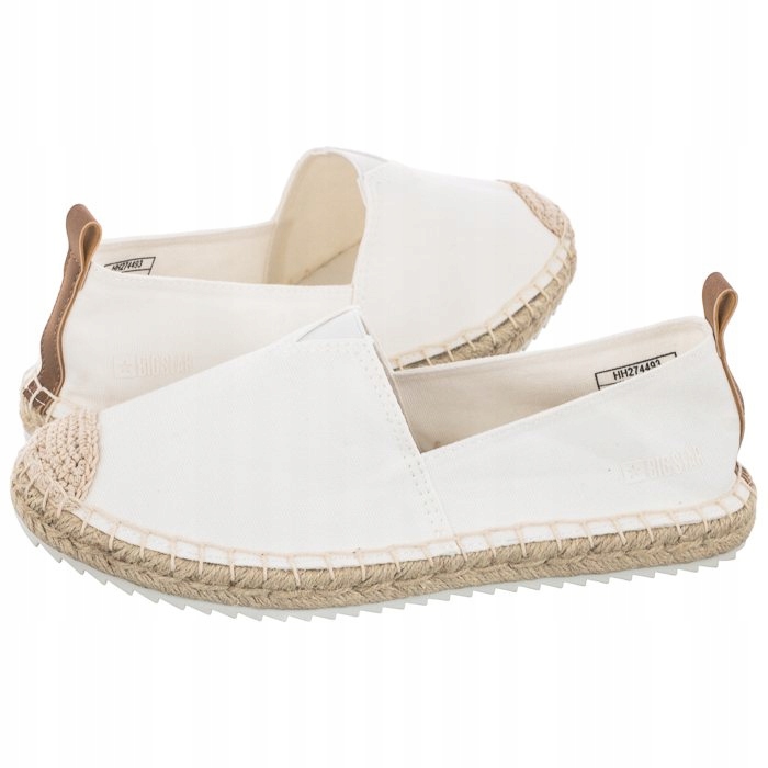 

Buty Damskie Espadryle Big Star Białe HH274493