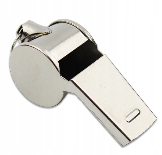 GWIZDEK STALOWY SĘDZIOWSKI SPORTOWY GŁOŚNY 4CM