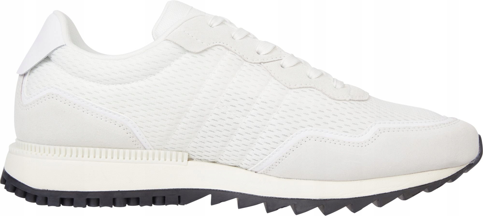 Tommy Jeans Runner MIX Bílé Sportovní Pánské Boty S Meshem A Logem 43 U_a