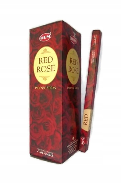 

Kadzidełka Hem Red Rose 8sztuk /R25/