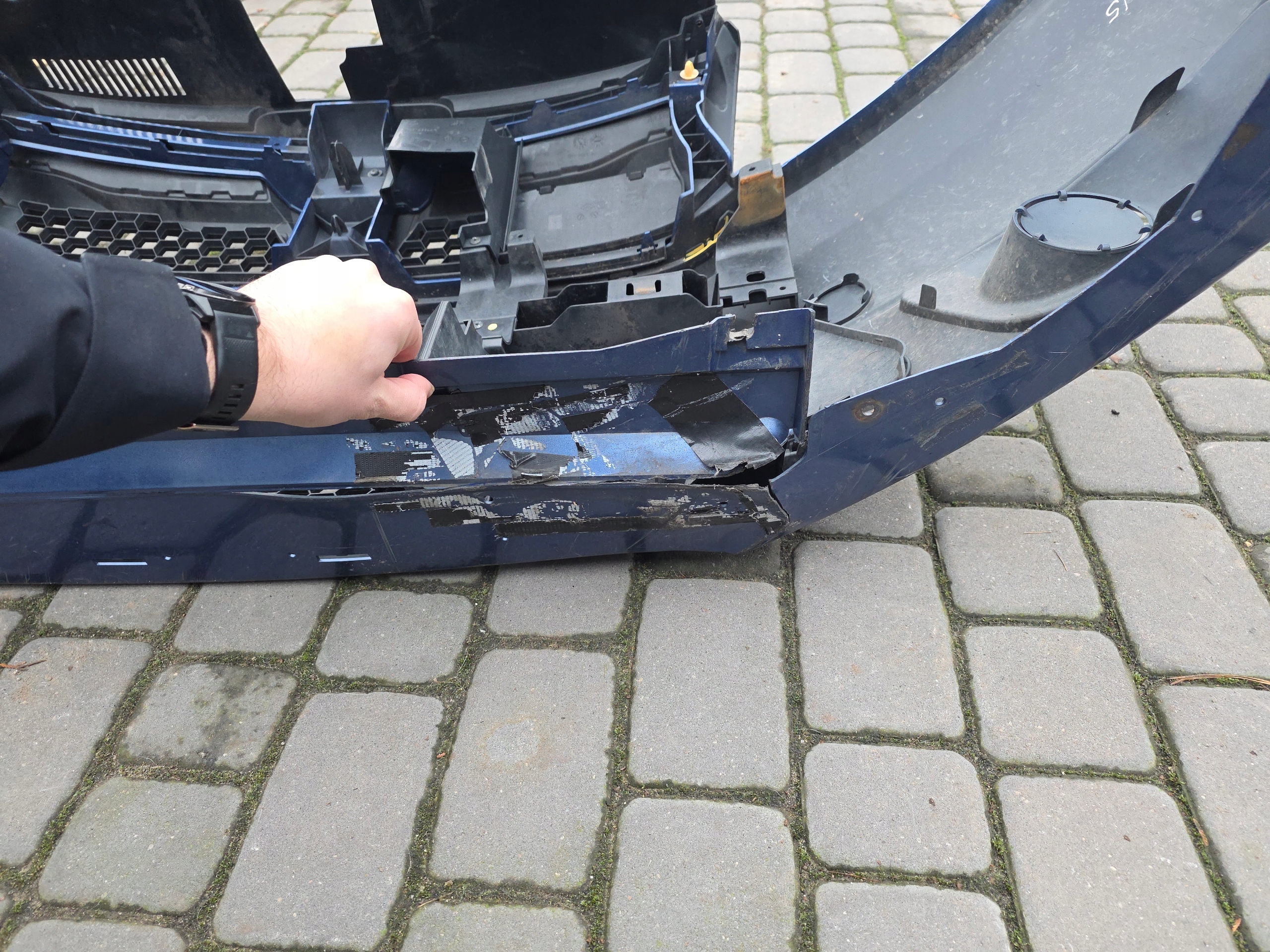 DACIA SANDERO LOGAN II 12-16 bumper front front complete