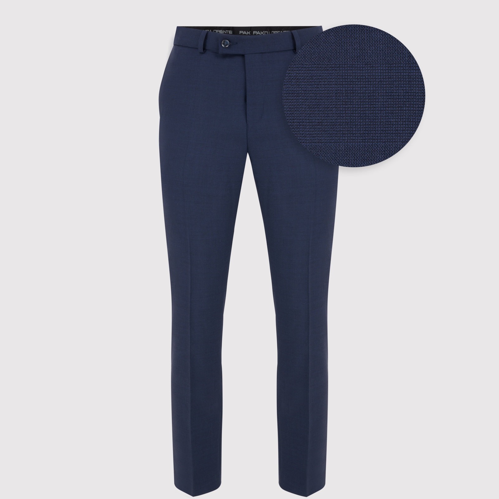Tmavě modré pánské oblekové kalhoty Pako Lorente vel