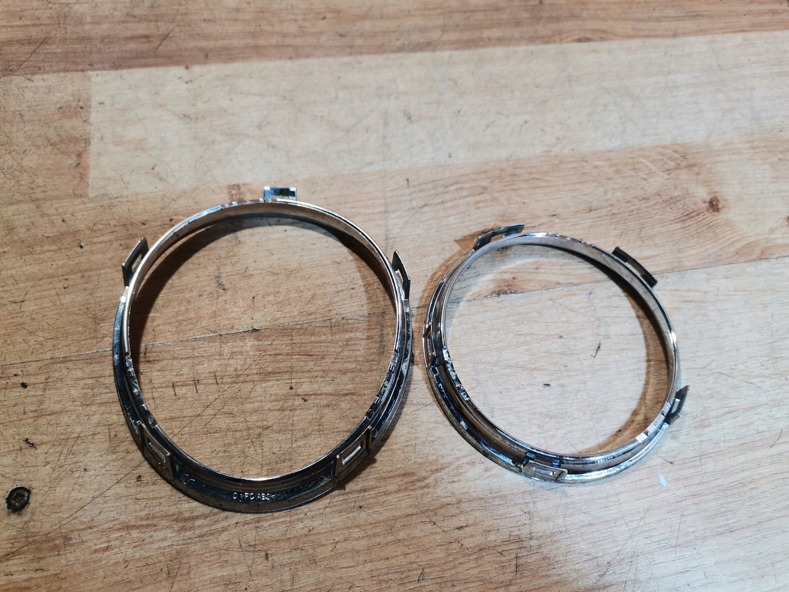 DEKOR CHROM della maniglia per KUBKI OPEL ZAFIRA C