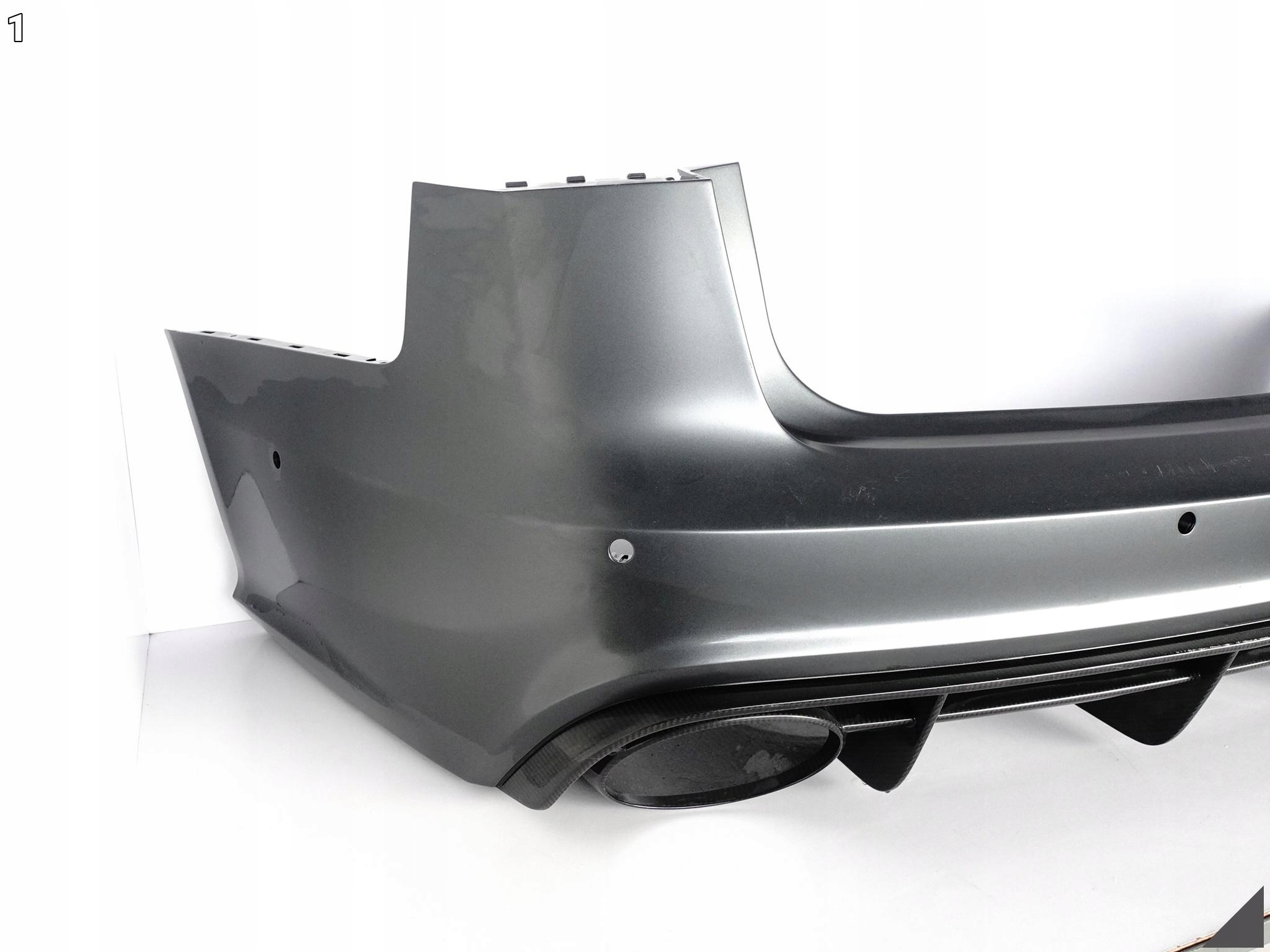 AUDI RS6 4G9 C7 LIFT 14-18 KOMBI/AVANT bumper rear part+SPOILER diffuser *CARBON*