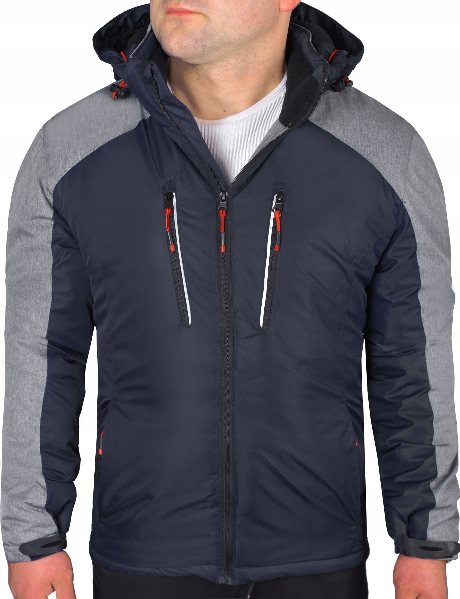 

Zimowa Kurtka Męska Ocieplana Kaptur