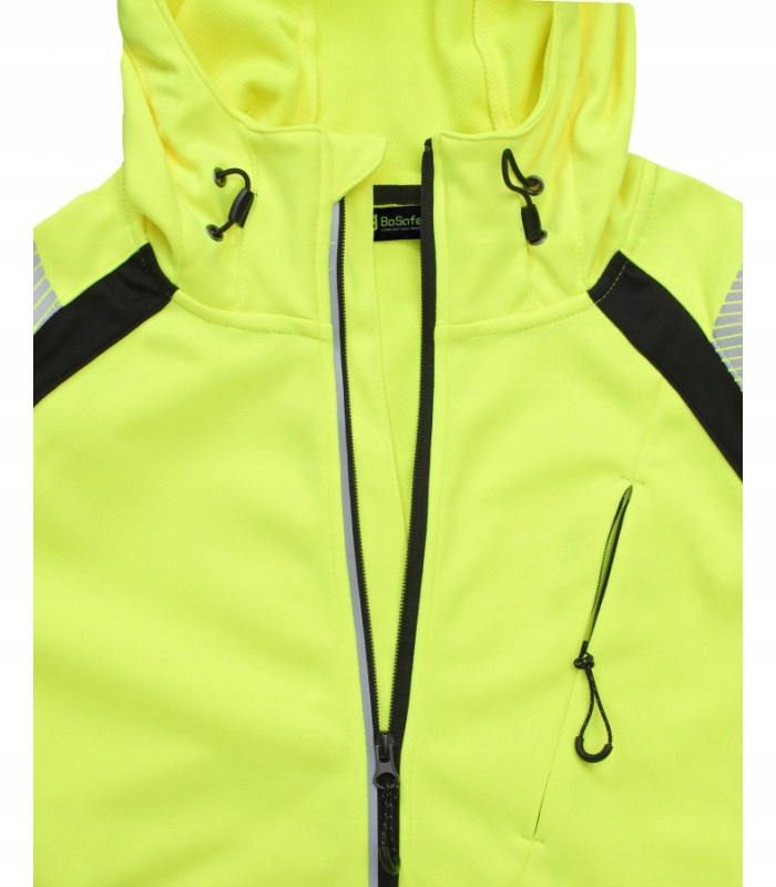 Odblaskowa Kurtka Robocza Softshell BoSafety Topek Hi-VIS Marka inna