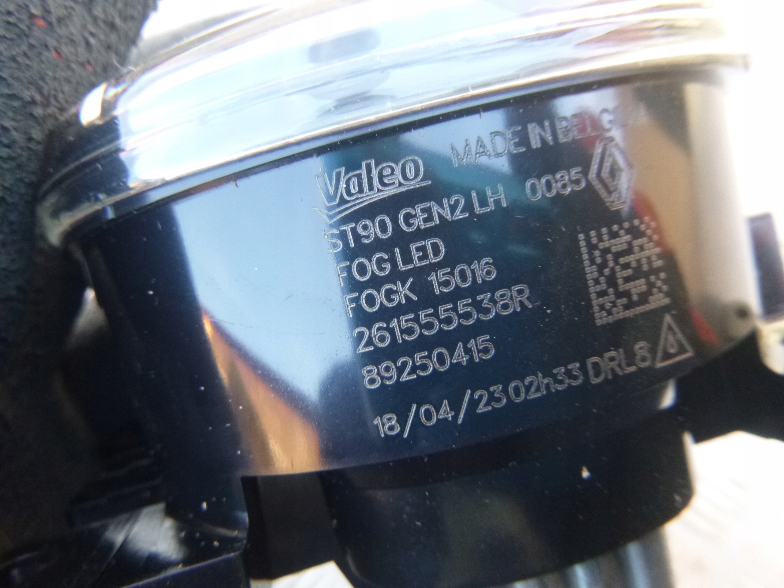 галоген левая renault CLIO IV CAPTUR led oe valeo 261555538R