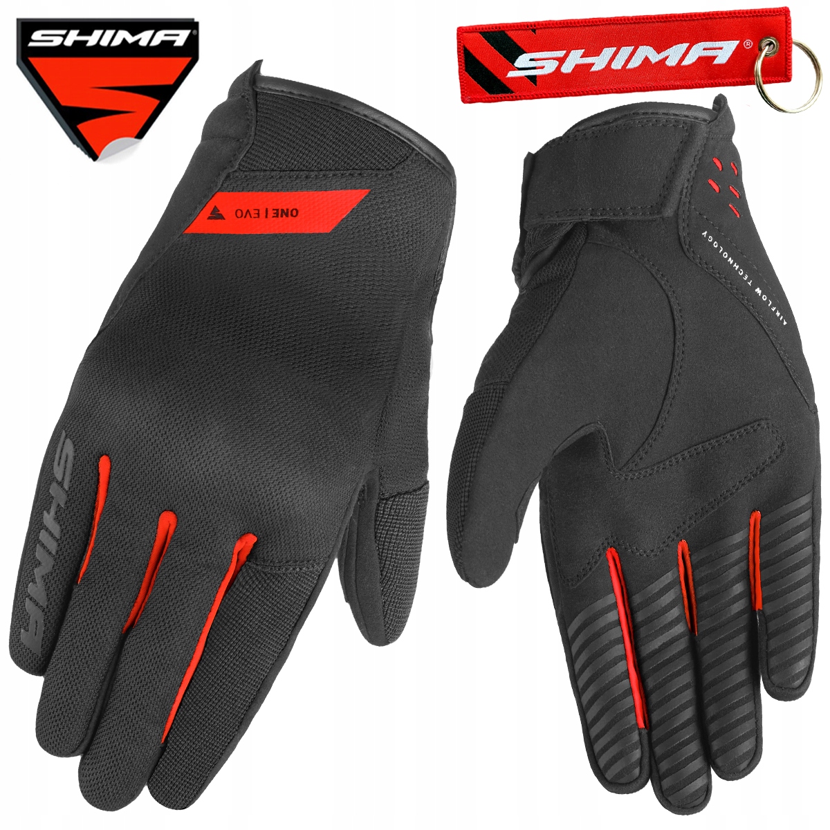 Rękawice Motocyklowe Shima One Evo Krótkie Miejskie Tekstylne Gratisy