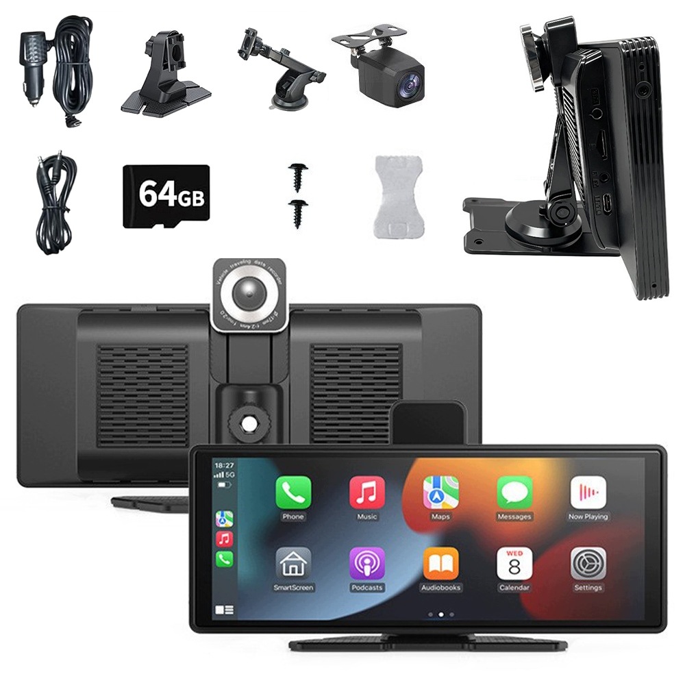 Multimediální Automobilová Stanice Radio Carplay Android Auto Couvací Kamera