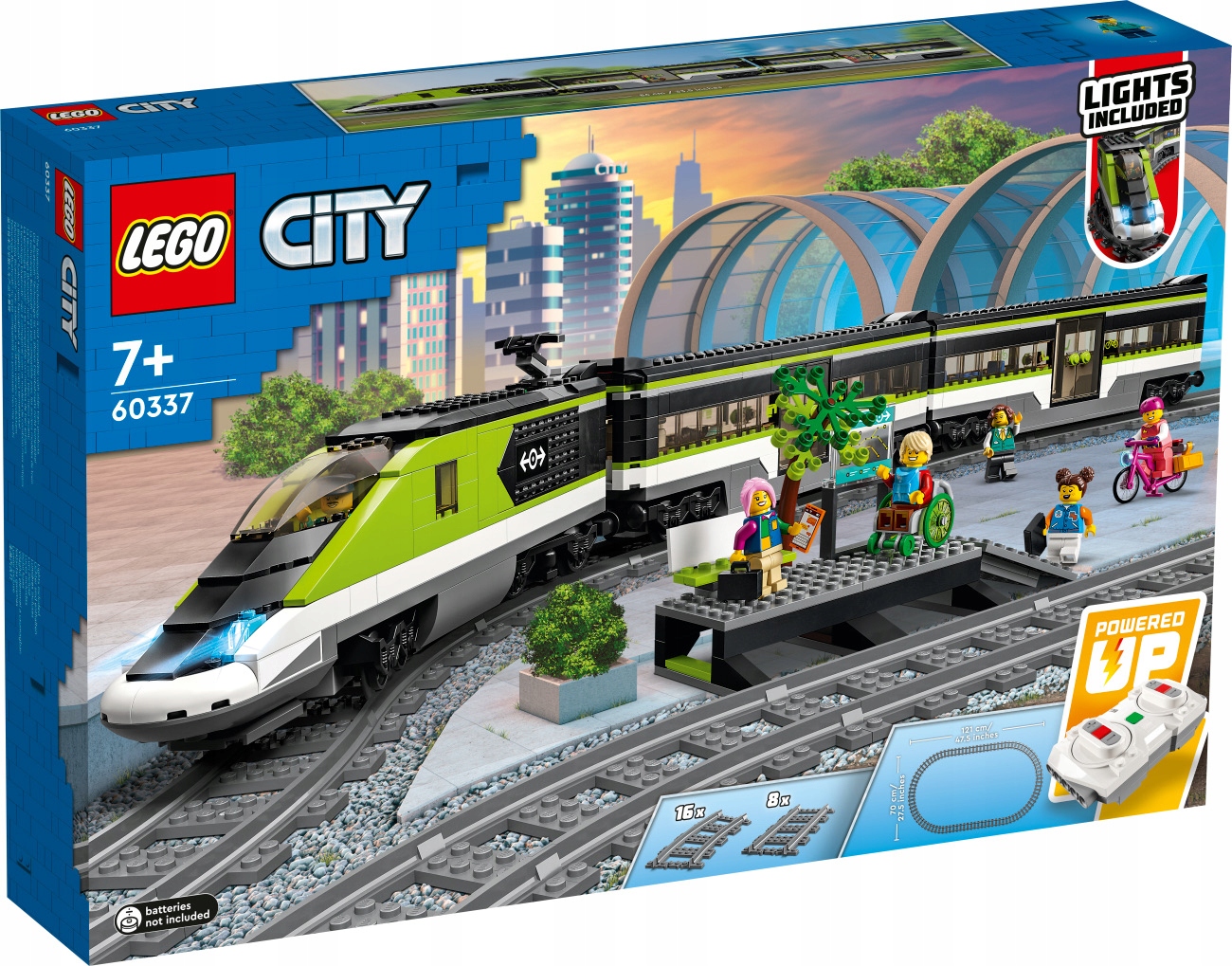 

Lego City 60337 Ekspresowy pociąg pasażerski