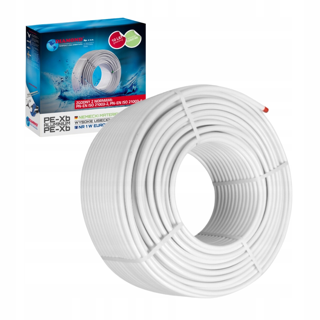 Rura Wielowarstwowa Pex/al/pe 20x2 mm Alu Pex 100MB Krąg Szpula Diamond