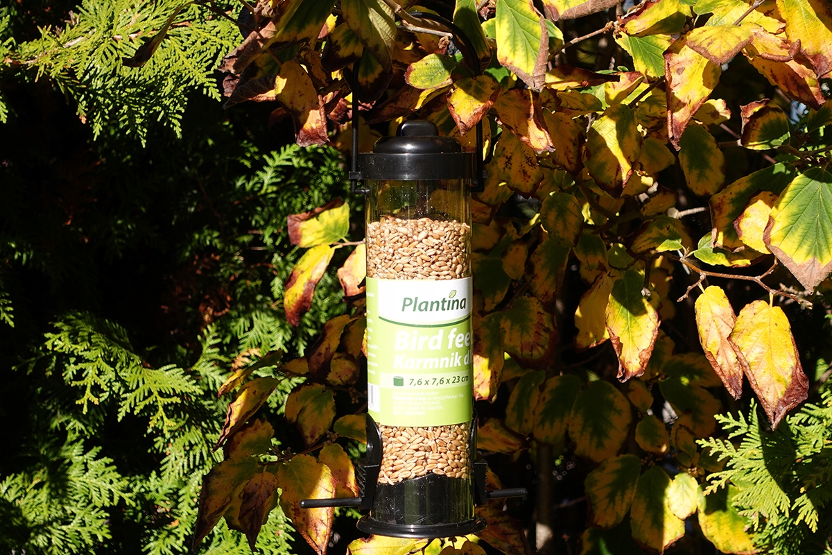 KARMNIK dla DZIKICH PTAKÓW DUŻA TUBA KARMA POKARM SŁONECZNIK dla sikorek Marka inna