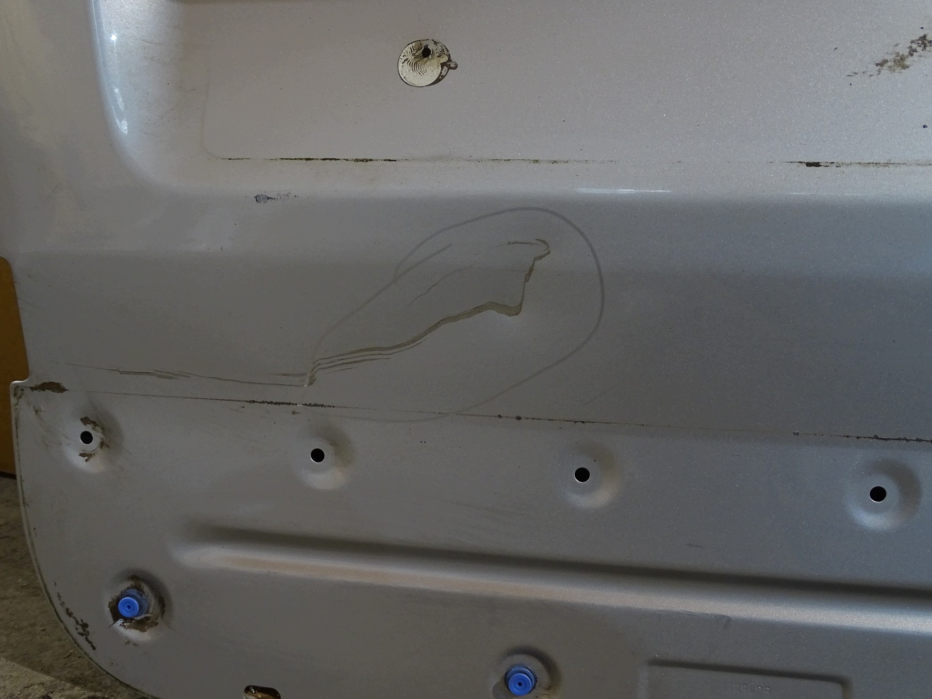 door left rear part left TYLNIE RENAULT MASTER III
