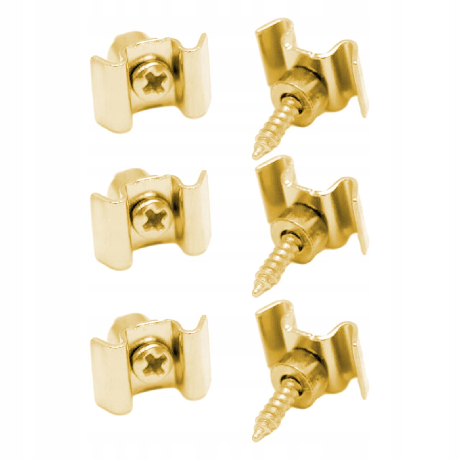 Guitar String Retainer Guides Guitar Roller Gold Marka bez marki