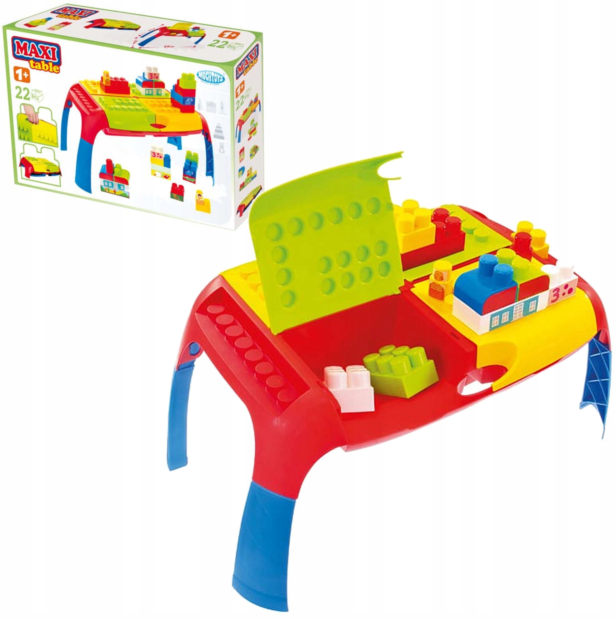

Mochtoys Maxi Table Stół Konstruktora Z Klockami