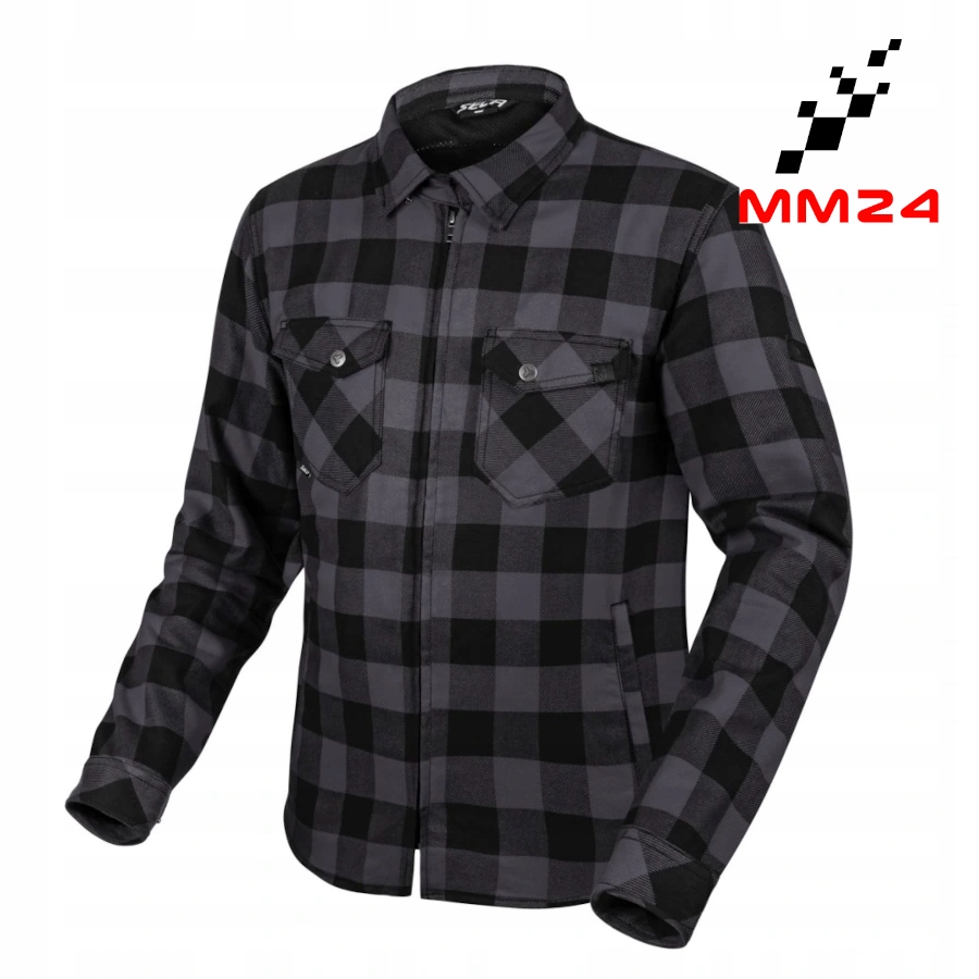 Motocyklová Košeľa Seca Marshal II Flanela S Kevlarom Na Teplé Dni veľ. L