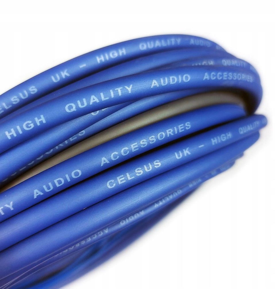 CELSUS CNK8A KOMPLETNY, ŚWIETNEJ JAKOŚCI ZESTAW KABLI OD 150W DO 400W RMS Marka bez marki