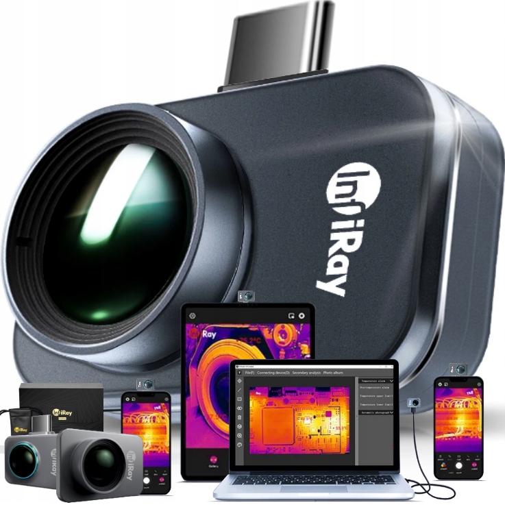 Termovizní kamera Usb P2 Pro+makro 256x152 25 Hz