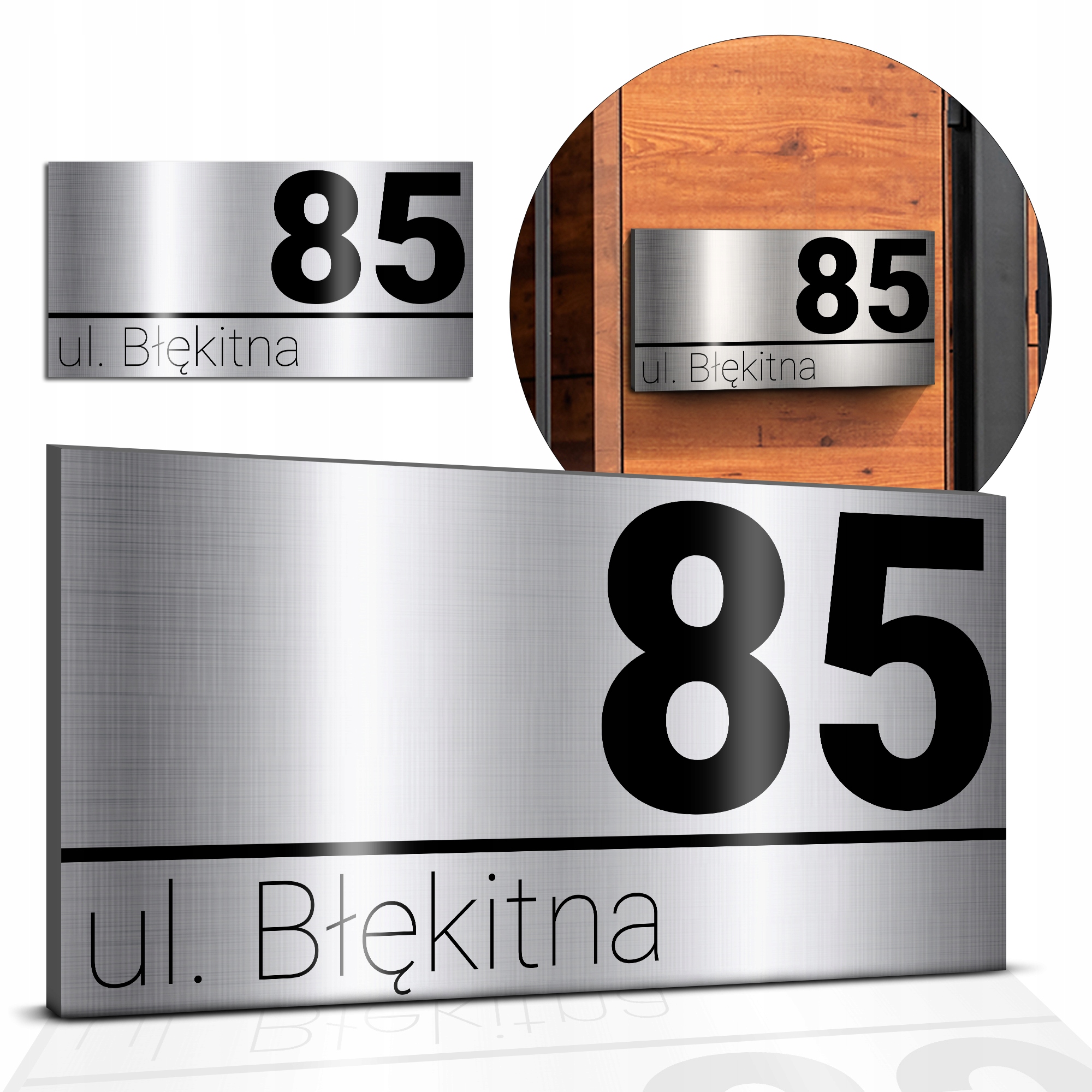 TABLICZKA na dom TABLICA Adresowa NUMER DOMU wz 62