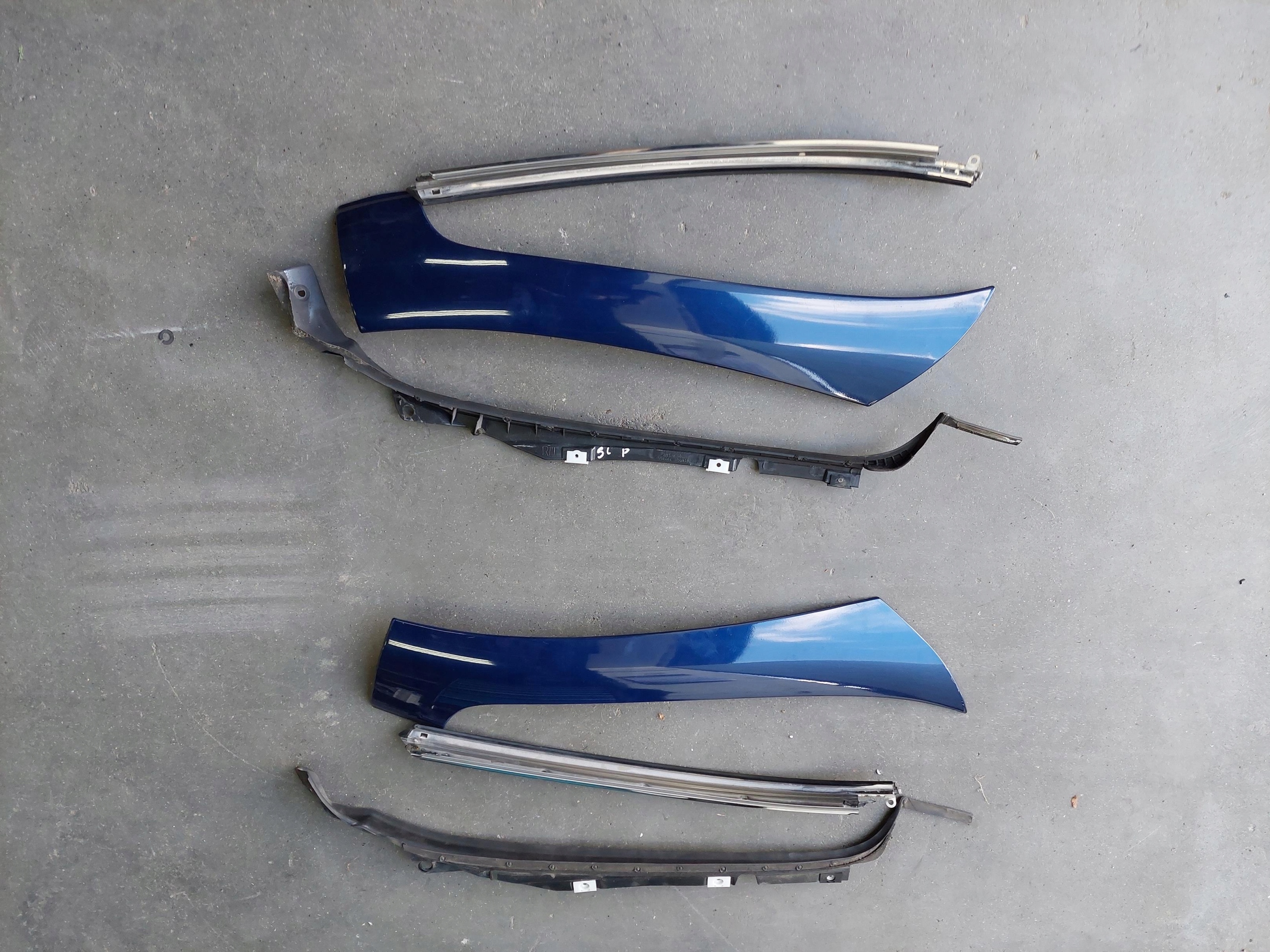 КРИШКА КАПОТА УЩІЛЬНЕННЯ СКЛА LEXUS SC II 430