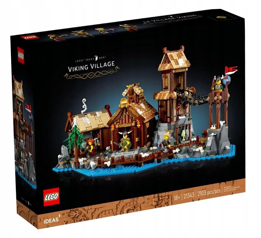 Stavebnice Ideas 21343 Vikingská Vesnice